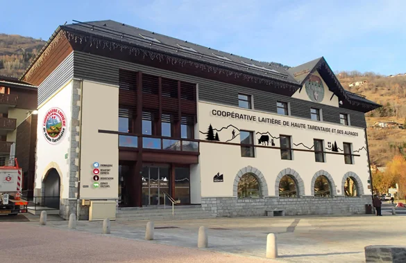Accueil coop laitiére de haute tarentaise